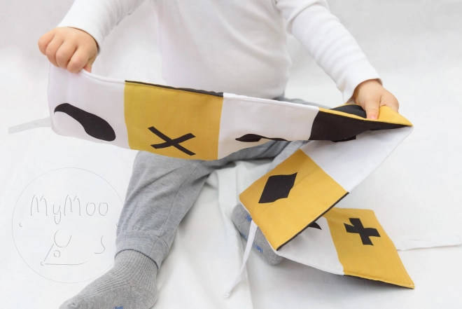 MyMoo Livre textile contrasté