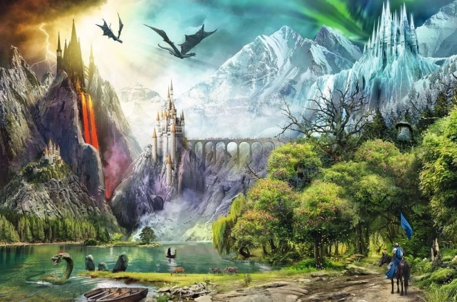 Puzzle Ravensburger Règne des Dragons 3000 pièces