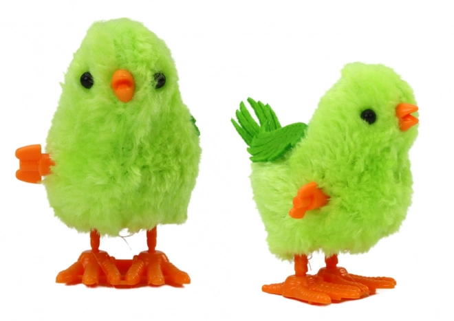 Jouet Poulet Sautant Figurine à visser verte