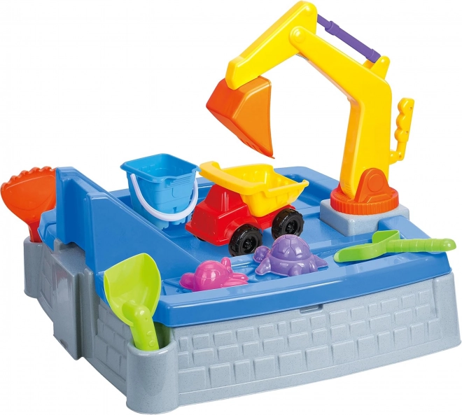 Bac à sable portable WOOPIE Château avec 9 accessoires