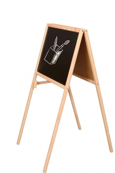 Tableau magnétique réversible pour enfants avec accessoires