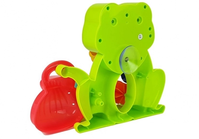 ensemble de jeux de bain cascade grenouille avec seaux