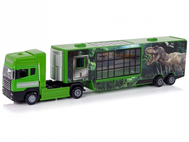 Grand transporteur de dinosaures Auto Metal