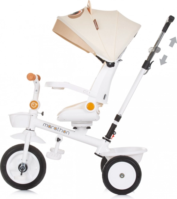 Tricycle avec toit 2en1 Kitten Marathon