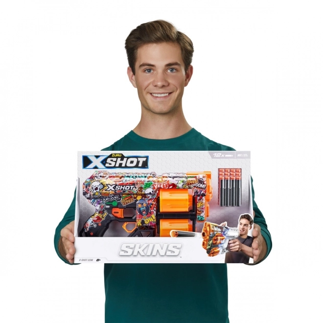 X-Shot Skins Dread blaster avec motifs