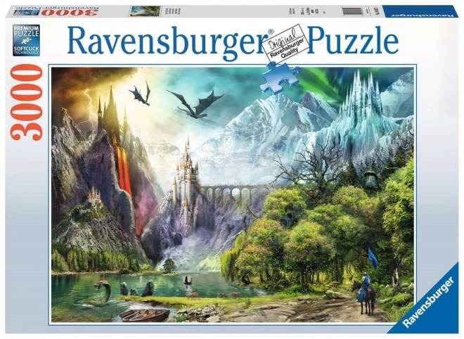 Puzzle Ravensburger Règne des Dragons 3000 pièces