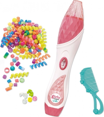 Grand set pour enfiler des perles dans les cheveux