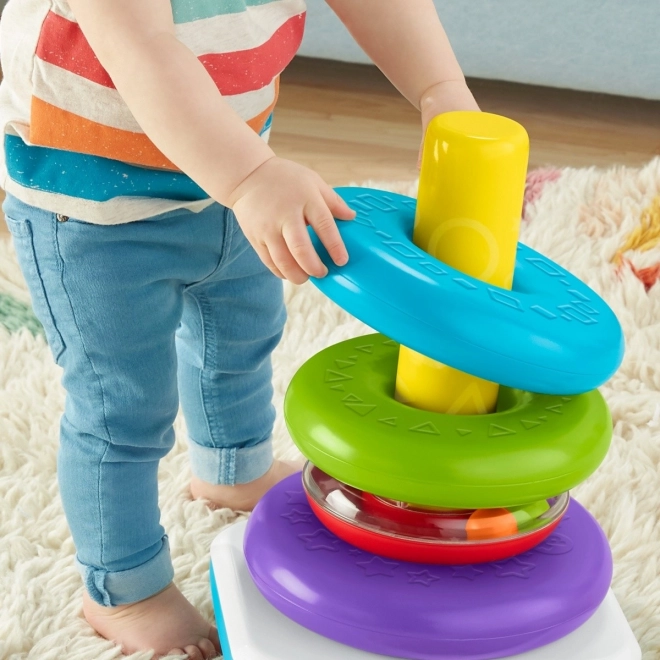 Grande pyramide d'anneaux Fisher-Price