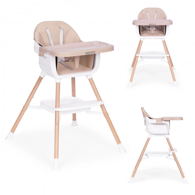 Chaise haute pour enfants 2 en 1 de ECOTOYS