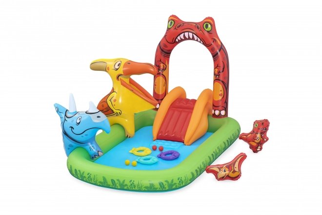 Monde des dinosaures Terrain de jeu 241x140x137cm BESTWAY