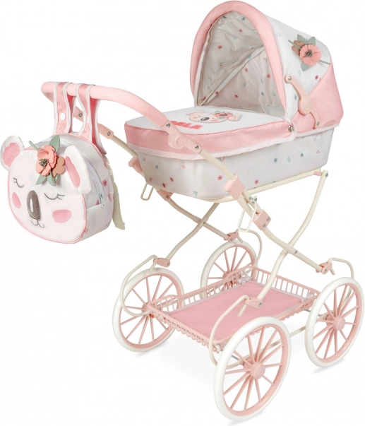 Poussette pliante pour poupées DeCuevas avec sac à dos Koala 81 cm