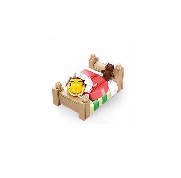 Jeu de construction Sluban Garfield au lit