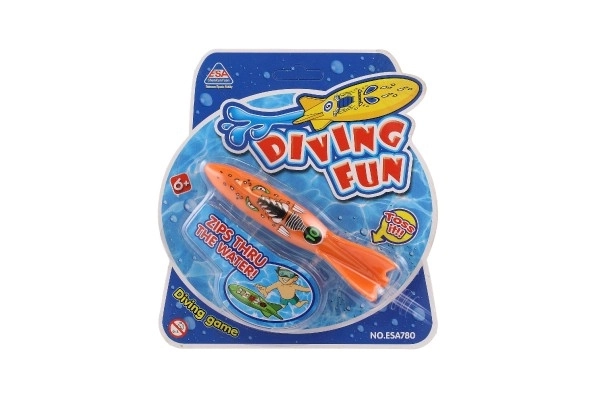 Torpille en plastique pour plongée 13 cm