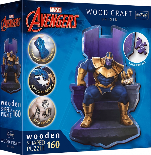 Puzzle en bois MARVEL héros – 160 pièces