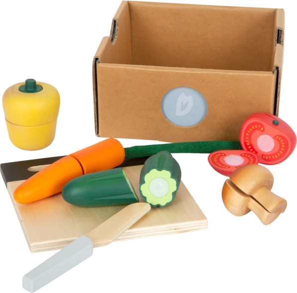 ensemble de légumes à découper en bois Small Foot Fresh