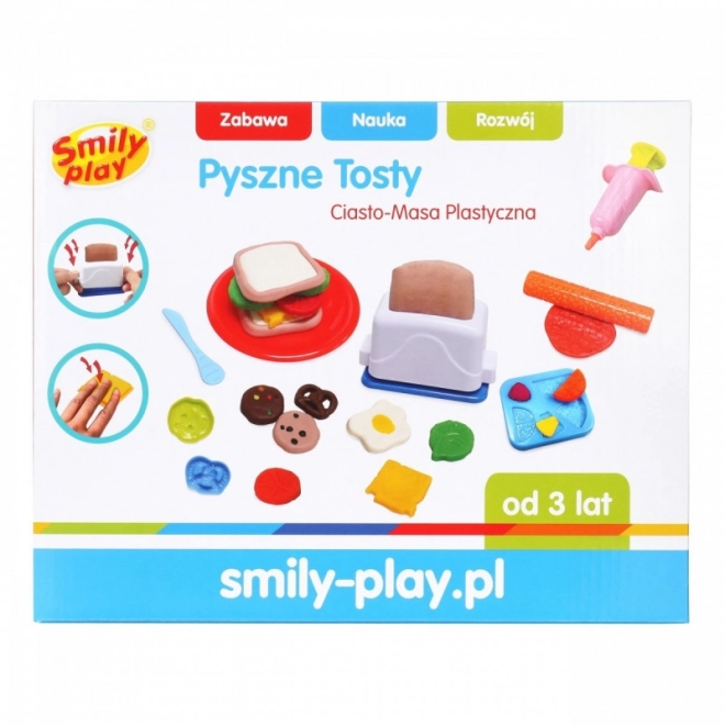 Pâte à modeler toasties délicieux