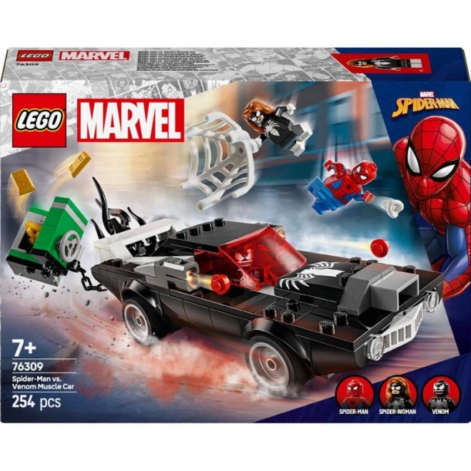 Kit de construction Spider-Man vs Muscle Car de Venom