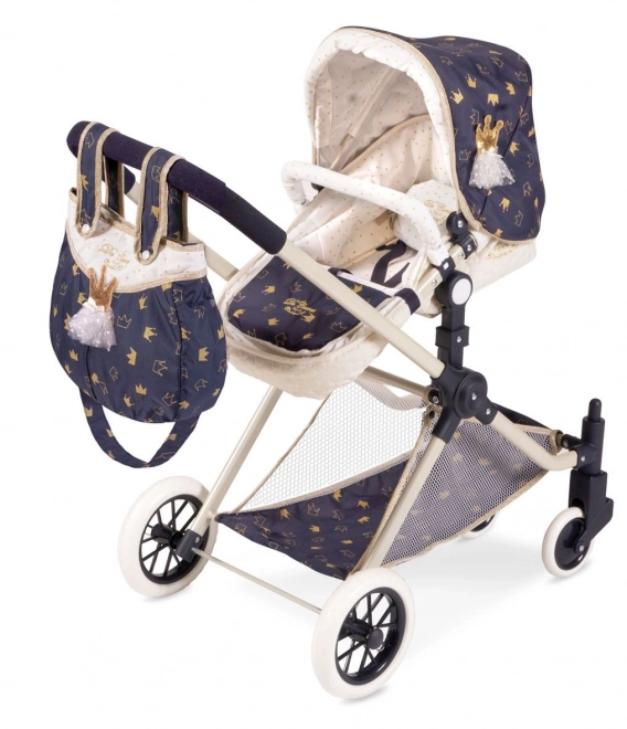 DeCuevas 80732 Poussette pour poupées 3 en 1 XL avec sac Classic Gold 2020 - 81 cm