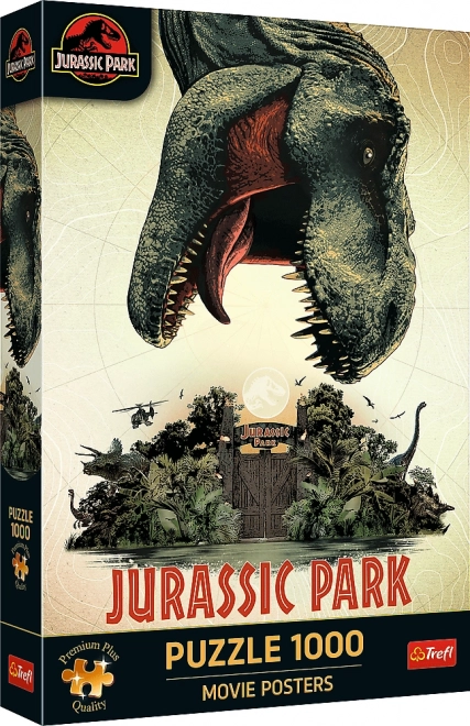 TREFL Puzzle Premium Plus Jurassic Park : Affiche de film 1000 pièces