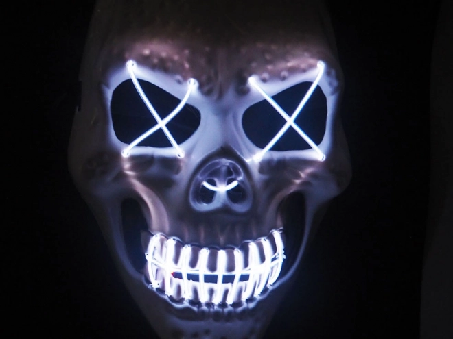 Masque lumineux Halloween