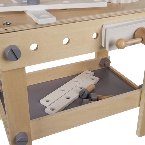 Kruzzel 24820 Atelier en bois pour enfants avec outils