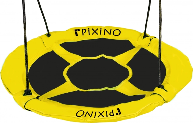 PIXINO Anneau de balançoire nid de cigogne (diamètre 100cm) jaune