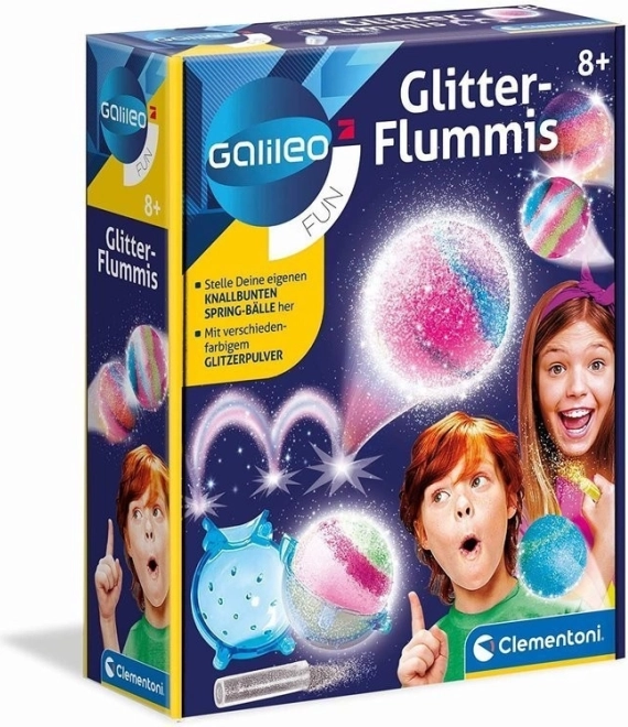 Clementoni mini laboratoire – folles balles rebondissantes scintillantes (CZ)