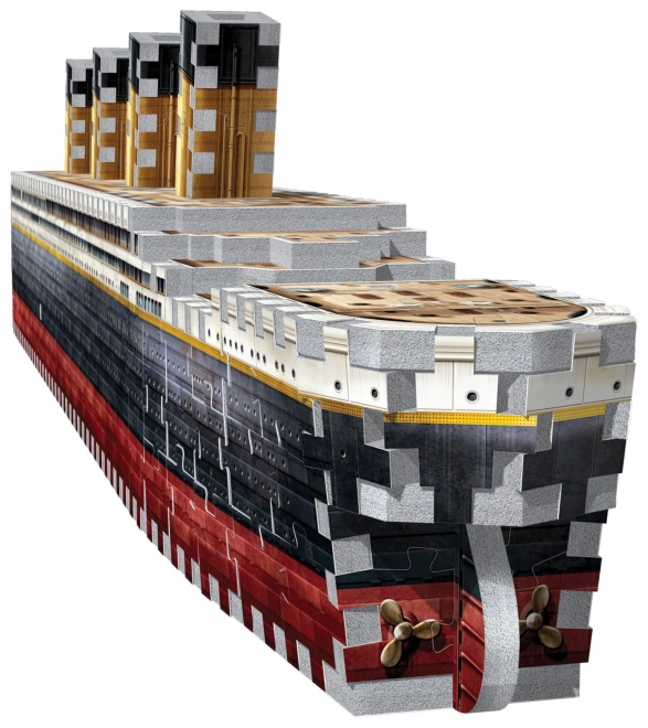 Puzzle 3D Titanic de Wrebbit, 440 pièces