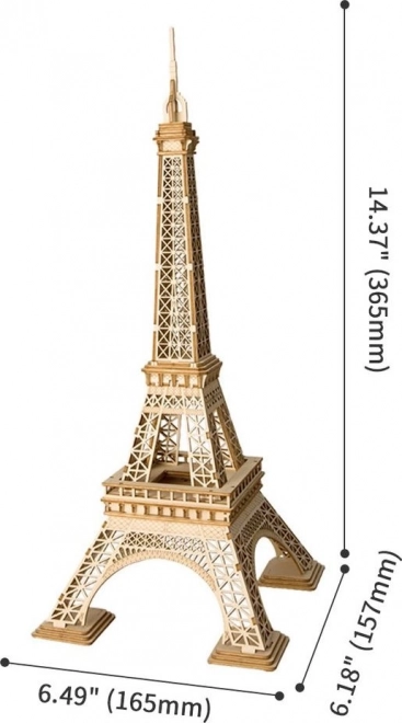 Tour Eiffel - Puzzle en bois 3D