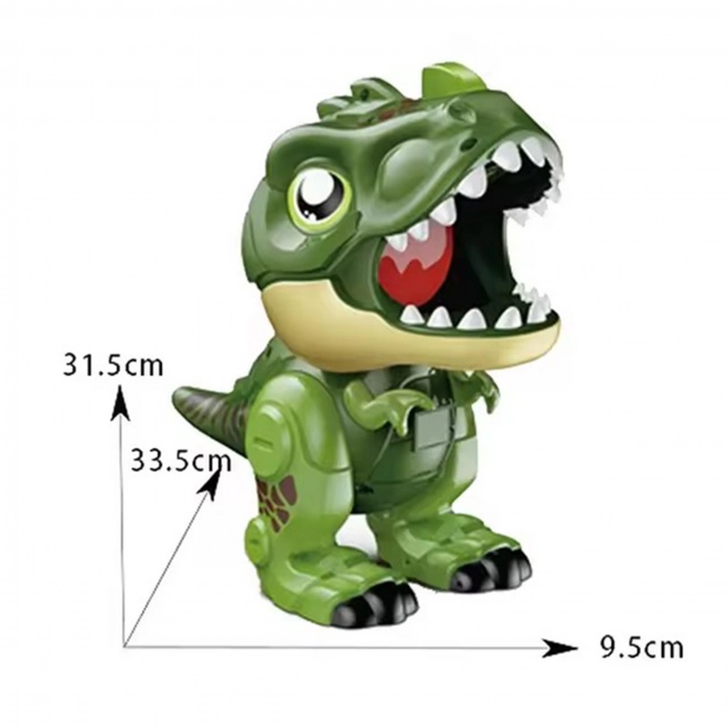 Dinosaure avec effets réalistes