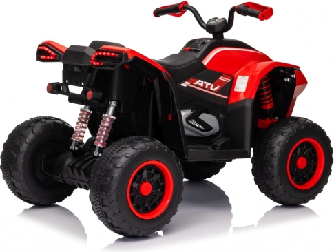 Quad Fast Wheel rouge