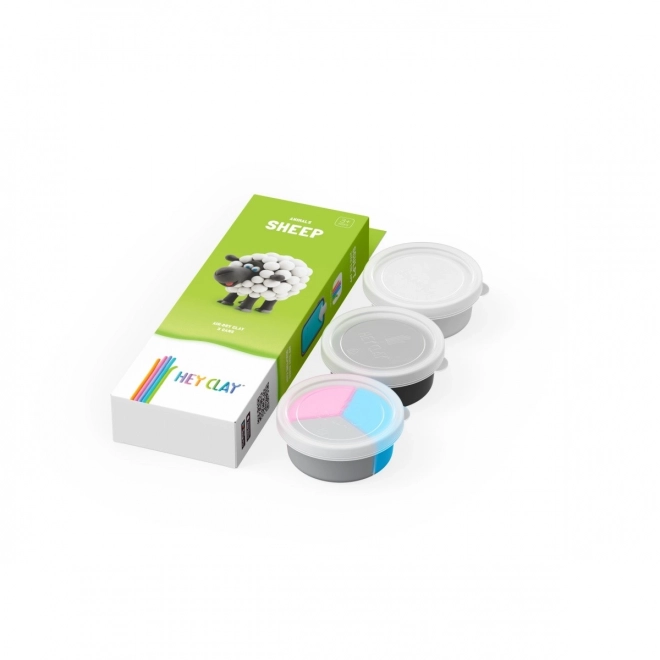Ensemble Hej Clay Mousse Animaux Moutons