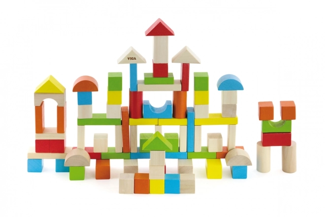 Ensemble de construction en bois avec seau
