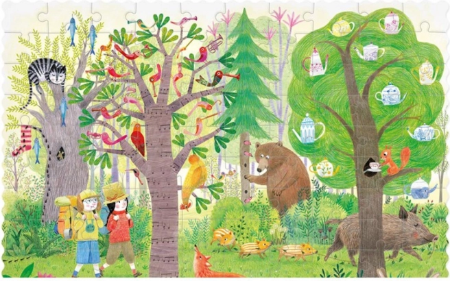 Puzzle de poche Londji jour en forêt