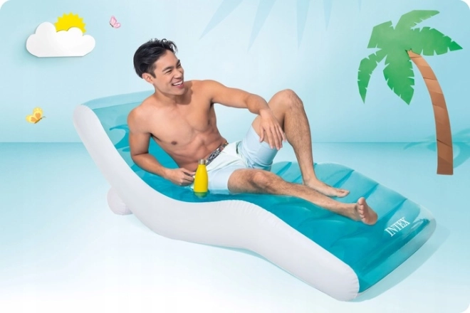 Chaise longue gonflable