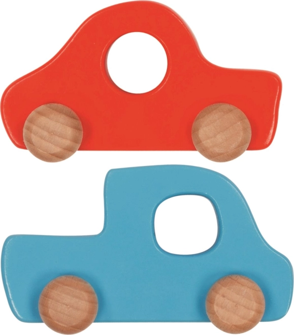 Inclus des petites voitures en bois