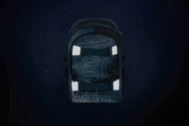 ENSEMBLE BAAGL 3 Skate Steel: sac à dos, trousse, sac