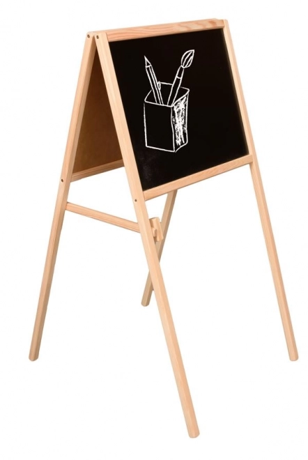 Tableau magnétique réversible pour enfants avec accessoires