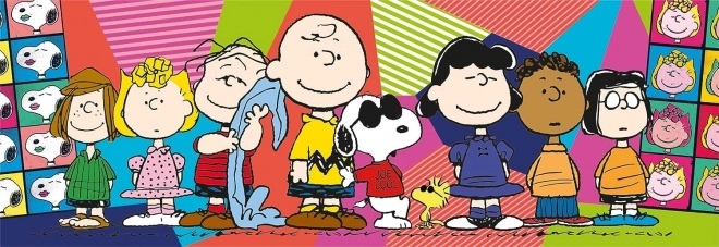 Puzzle 1000 pièces Panorama Peanuts