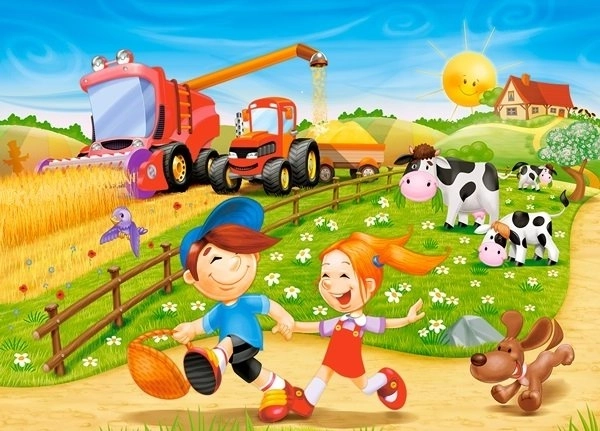 Puzzle 60 pièces Été à la campagne