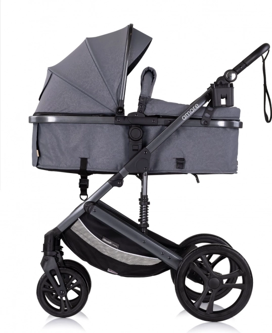 Poussette combinée Amore 2v1 Cloud Grey