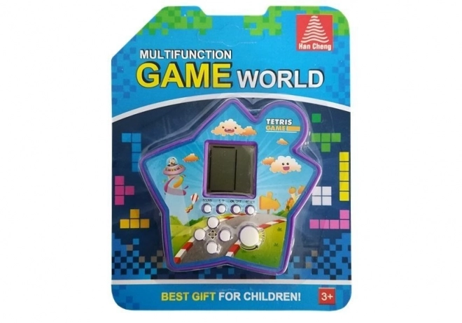 Jeu électronique de poche Tetris étoile violette