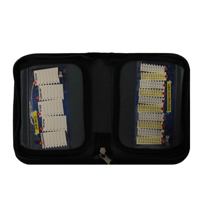 BAMBINO trousse deux volets rose chiens
