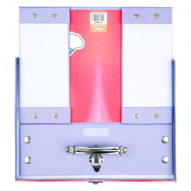 Valise scolaire pliable Duha rouge