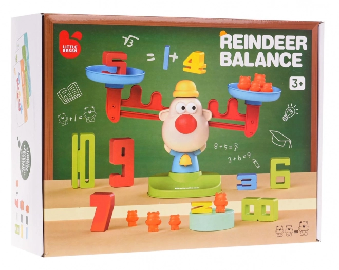 Jeu éducatif Poids du Renne