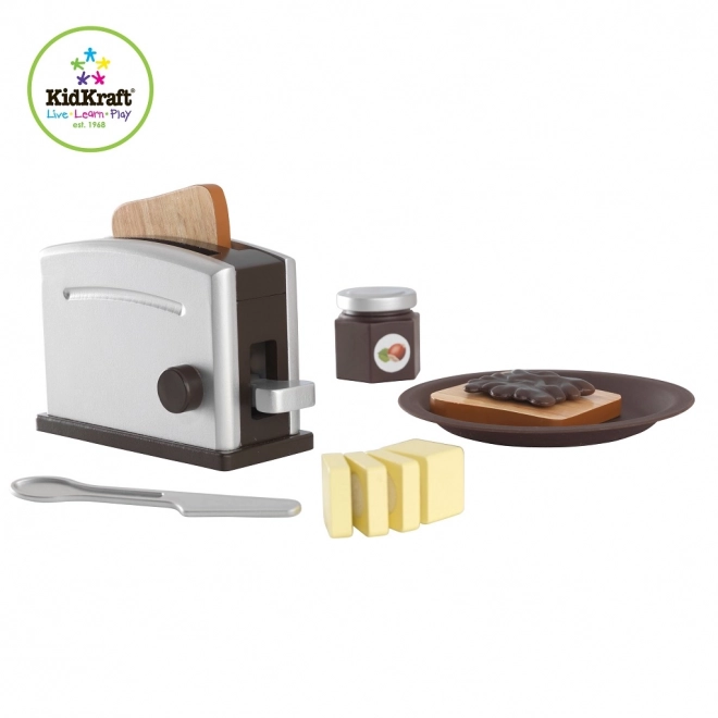 KidKraft Ensemble en Bois Grille-Pain Espresso