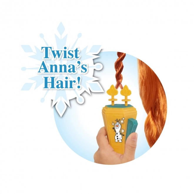 Tête de coiffure de luxe Anna du Royaume de Glace