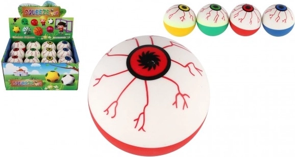 Balle antistress en mousse Œil 6 cm