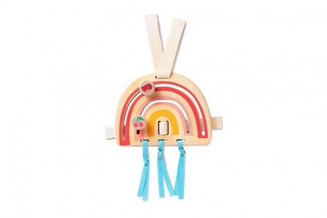 Lilliputiens - Jouets suspendus en bois Renard Alice 9 mois+