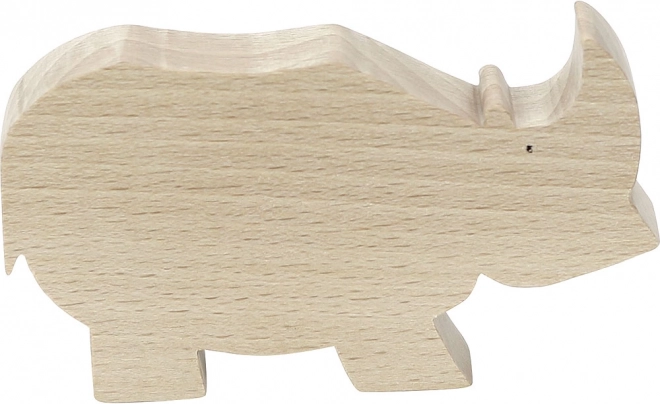 Vilac rhinocéros en bois – collection François Pompon